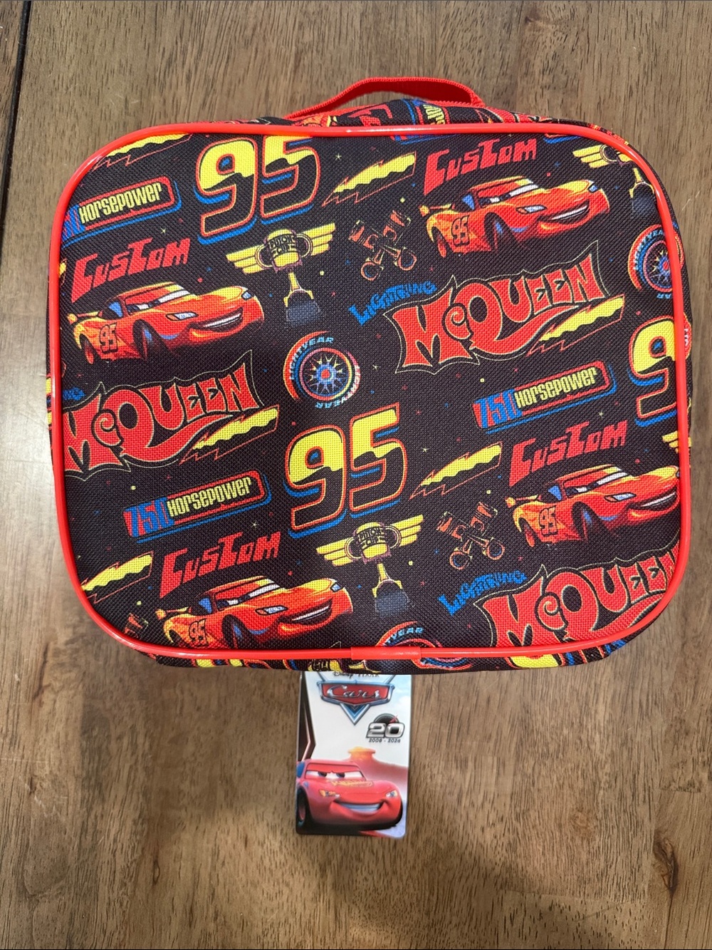NWT Disney Pixar Cars Lightning McQueen Lunchbox